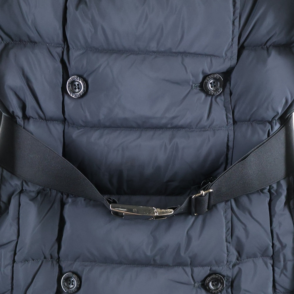 TATRAS(タトラス) 20AW AGOGNA アゴーニャ ナイロン ベルテッド ダウンコート ジャケット レディース ブラック LTA20A4697