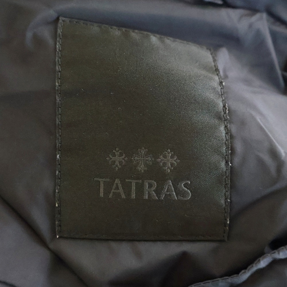 TATRAS(タトラス) 20AW AGOGNA アゴーニャ ナイロン ベルテッド ダウンコート ジャケット レディース ブラック LTA20A4697