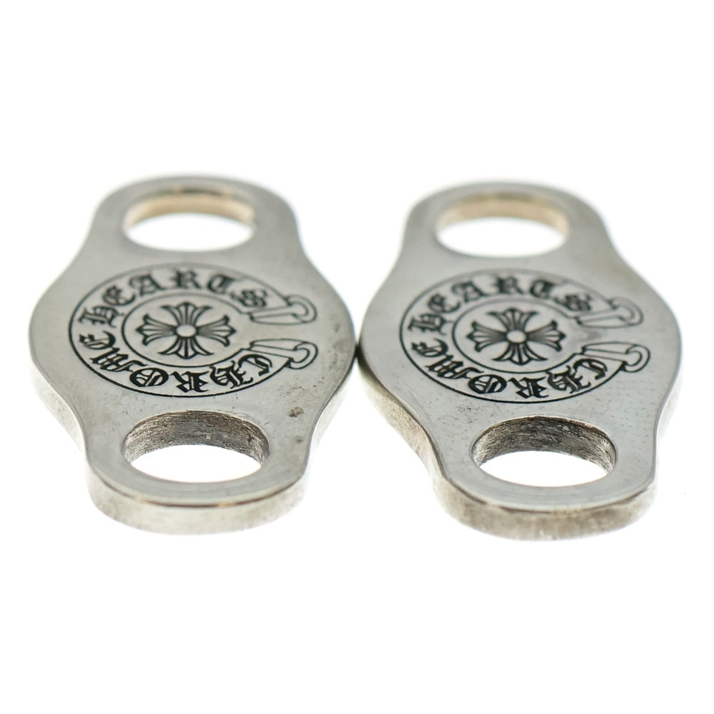 CHROME HEARTS(クロムハーツ) SHOELACE SET V1 シューレース デュブレ 2個セット シルバー BCA313