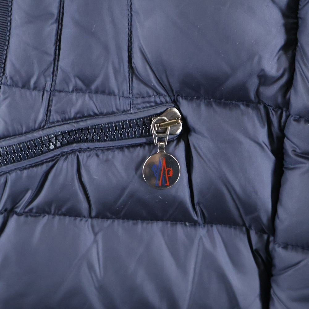 MONCLER(モンクレール) HERMINE エルミンヌ ジップアップ ダウンコート レディース ネイビー 420934933905