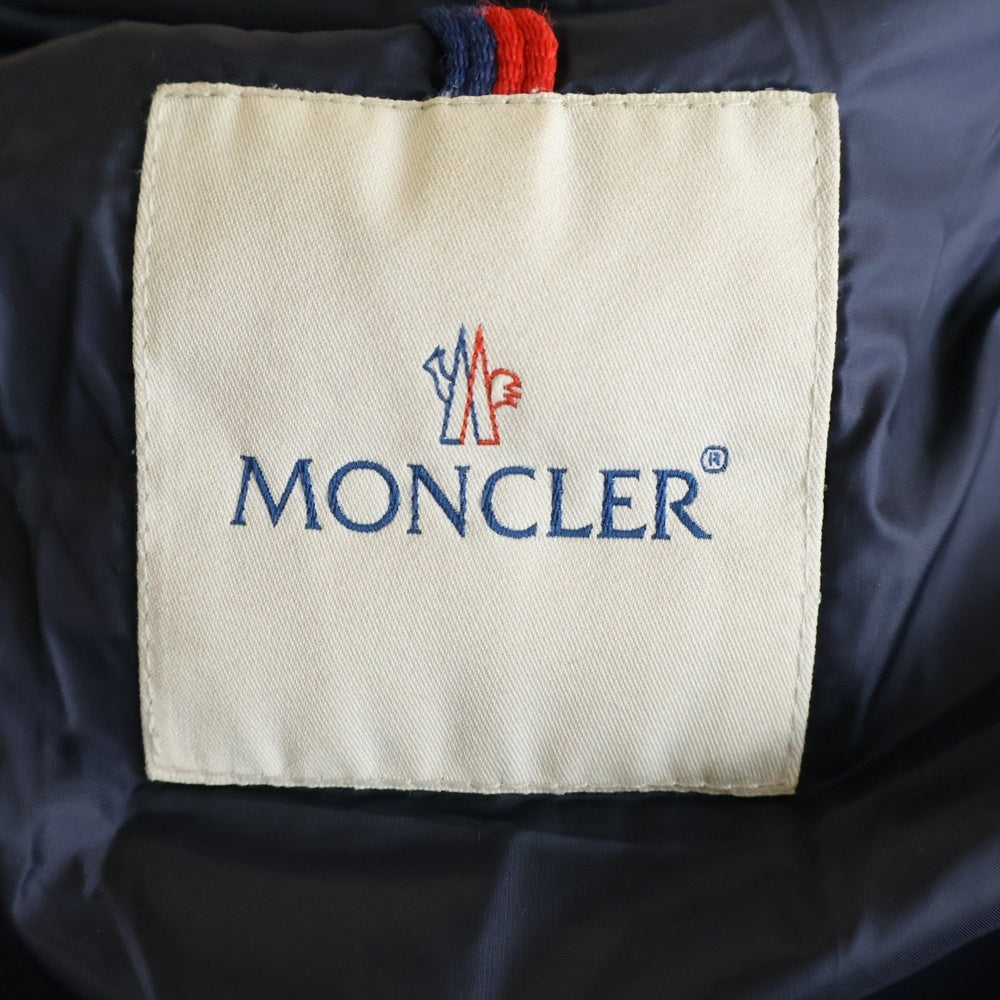MONCLER(モンクレール) HERMINE エルミンヌ ジップアップ ダウンコート レディース ネイビー 420934933905