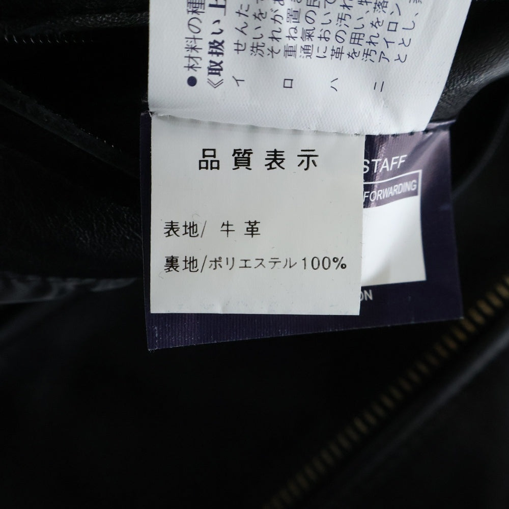 KADOYA(カドヤ) ダブルライダース ジャケット ブラック レディース LENKW4‐201