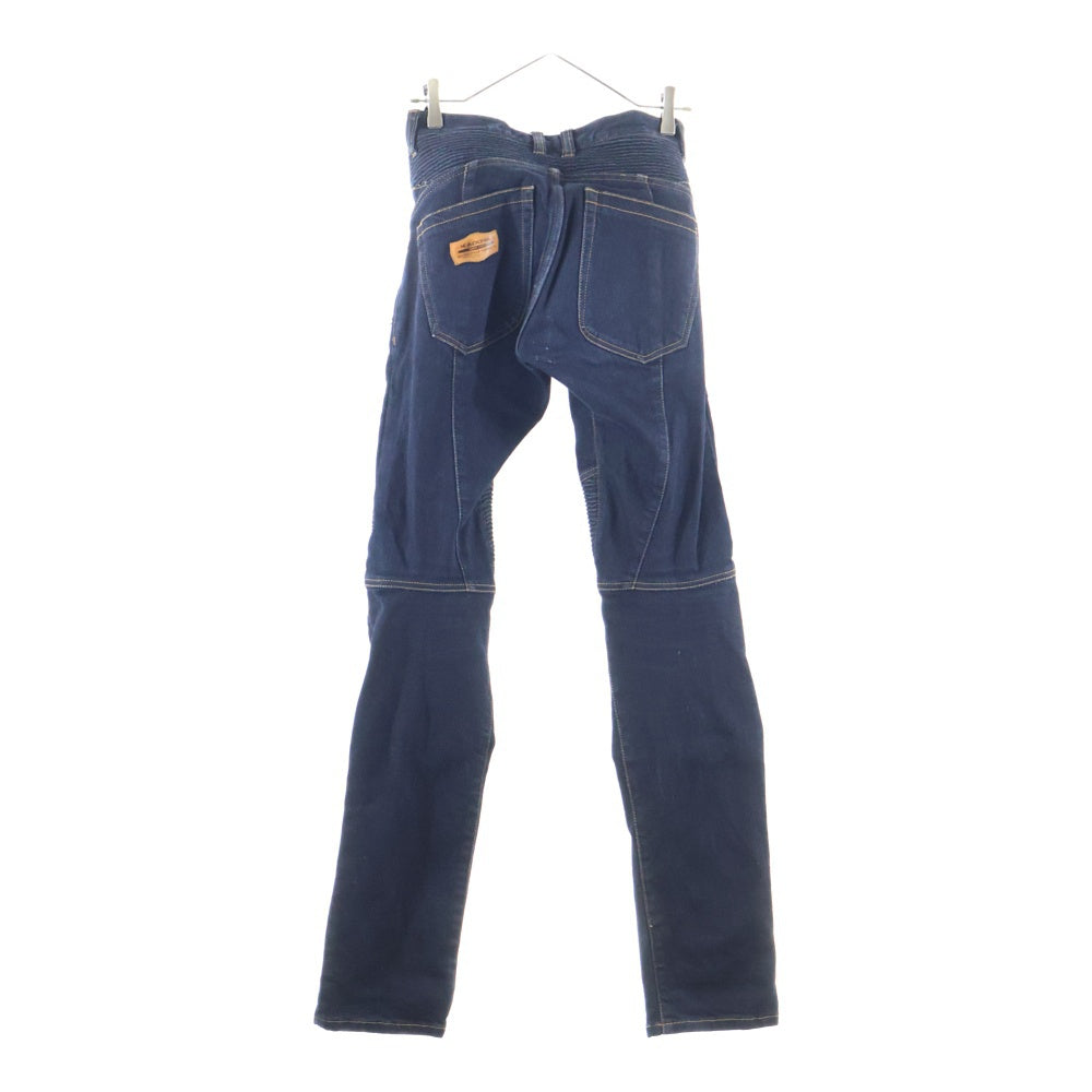 KADOYA(カドヤ) バイカー デニム パンツ インディゴ レディース