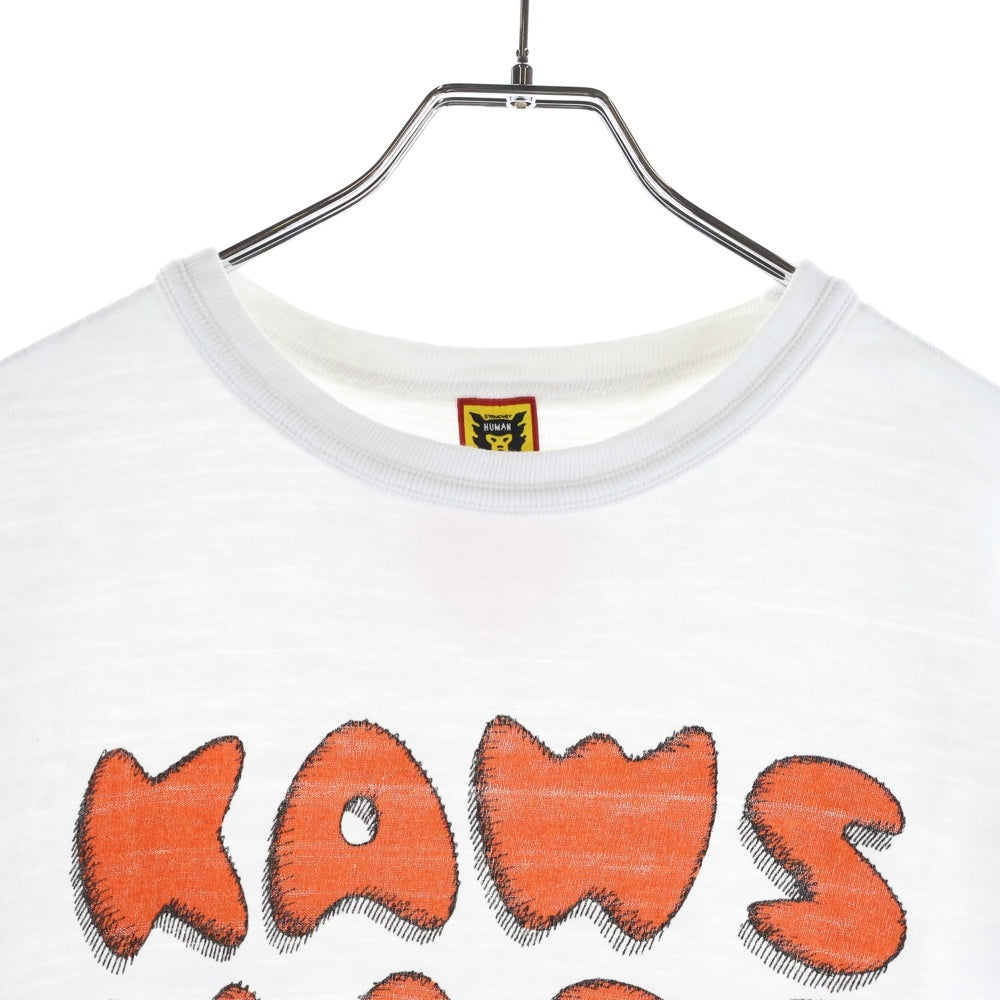HUMAN MADE(ヒューマンメイド) 21SS ×KAWS #3 T-SHIRT カウズ フロントプリント 半袖Tシャツ カットソー ホワイト