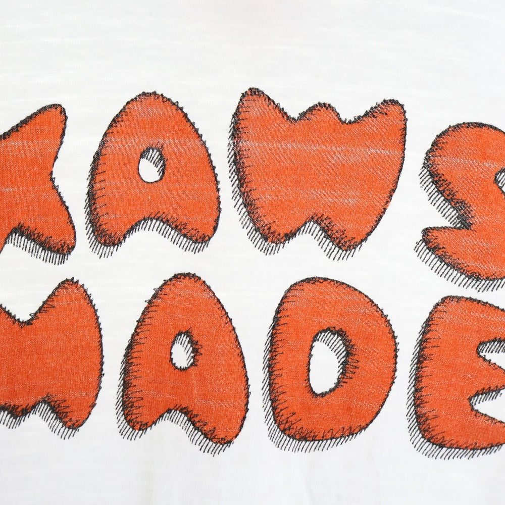 HUMAN MADE(ヒューマンメイド) 21SS ×KAWS #3 T-SHIRT カウズ フロントプリント 半袖Tシャツ カットソー ホワイト