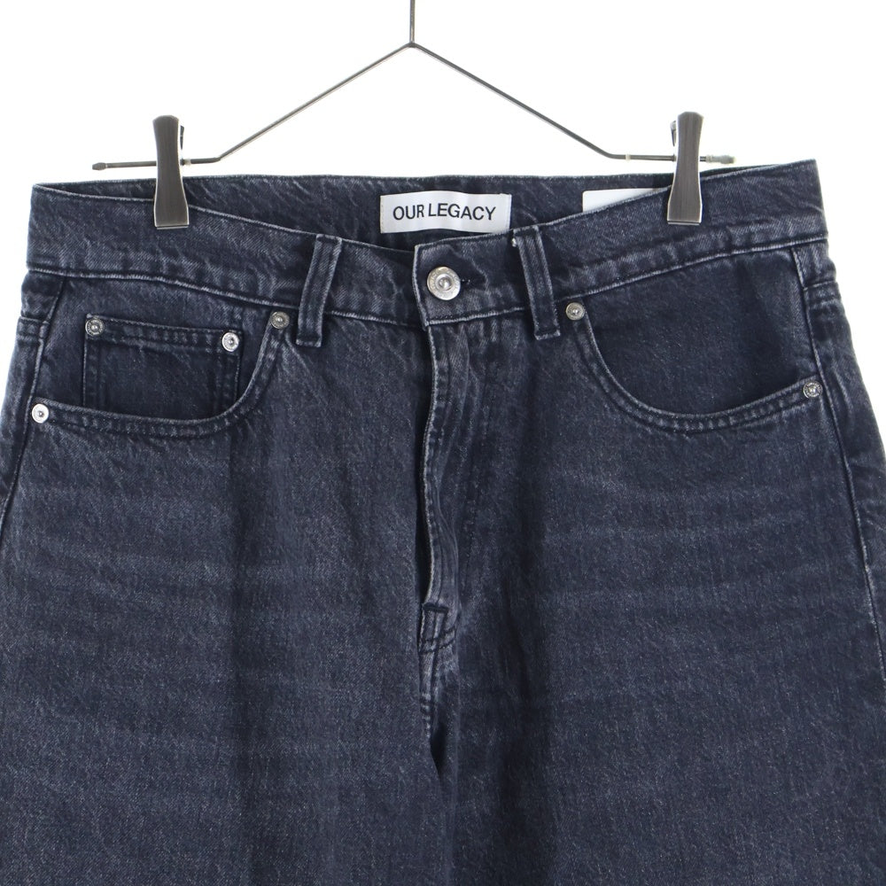 OUR LEGACY(アワーレガシー) THIRD CUT サードカットデニムパンツ ブラック