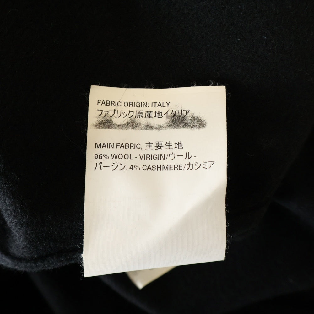 OUR LEGACY(アワーレガシー) BORROWED SHIRT ボロウドシャツ ウールカシミヤ ブラック