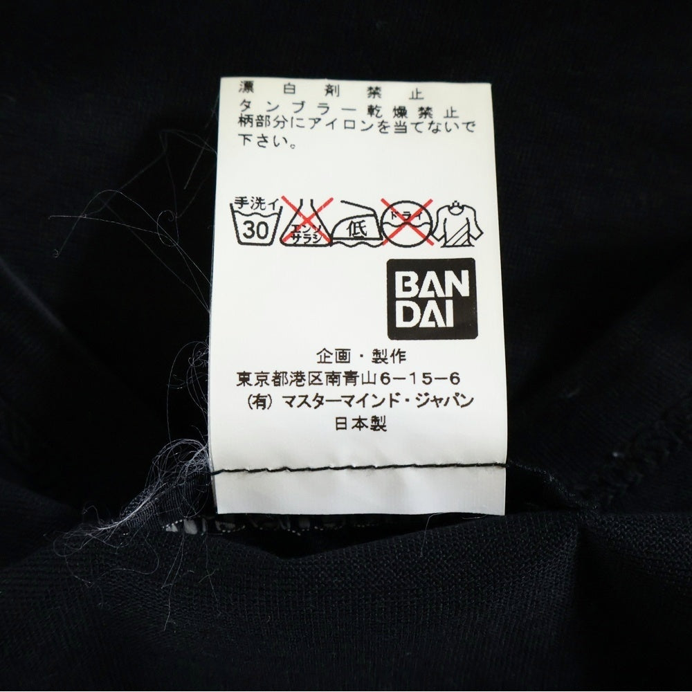 mastermind JAPAN(マスターマインドジャパン) ×GUNDAM ガンダム 日本製 両面グラスビーズ クルーネック 半袖Tシャツ カットソー GMS-TS78-027