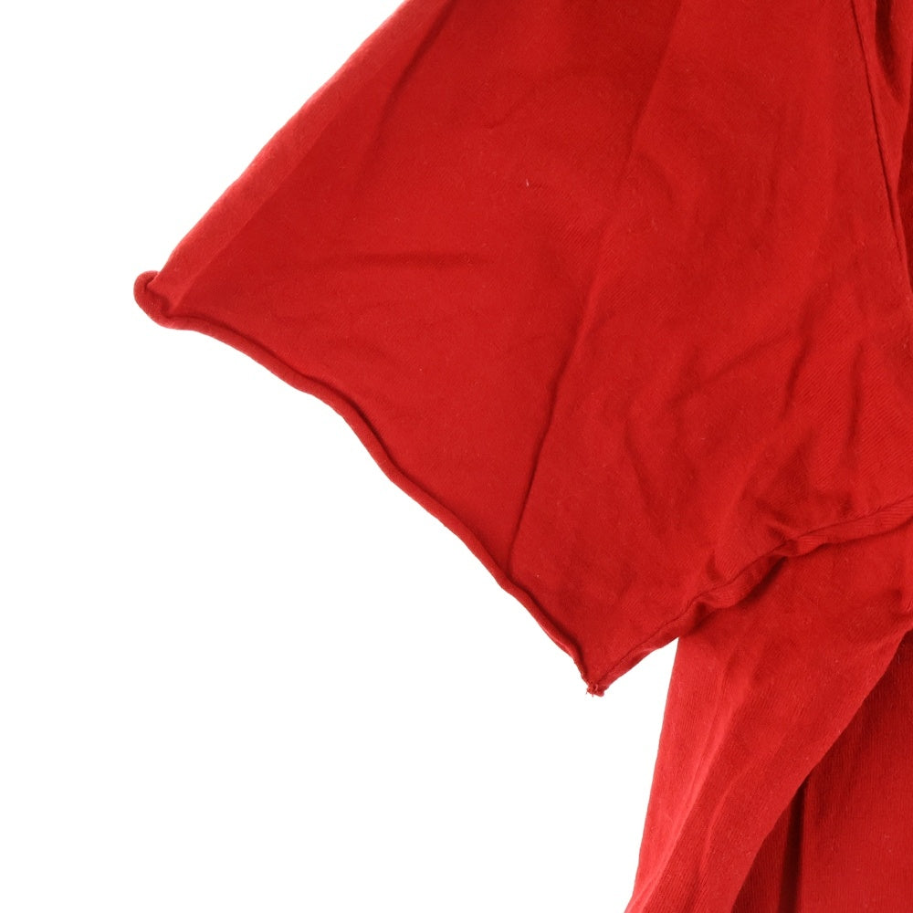 NUMBER (N)INE(ナンバーナイン) 06SS ARCHIVE WELCOME TO THE SHADOW ガンズ期 ウェルカムトゥザシャドウ フロントプリント クルーネック 半袖Tシャツ カットソー レッド アーカイブ