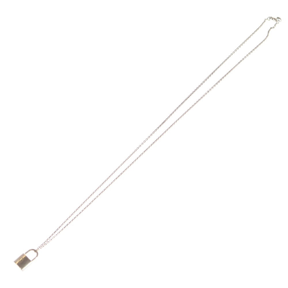 LOUIS VUITTON(ルイヴィトン) パンダンティフ ロックイット ネックレス シルバー Q93559