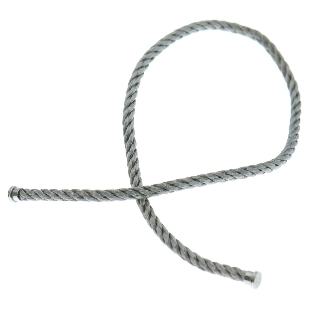 FRED(フレッド) ブレスレット 2ロウ 2連 ロングケーブル17 ステンレス ゴールドメッキ加工