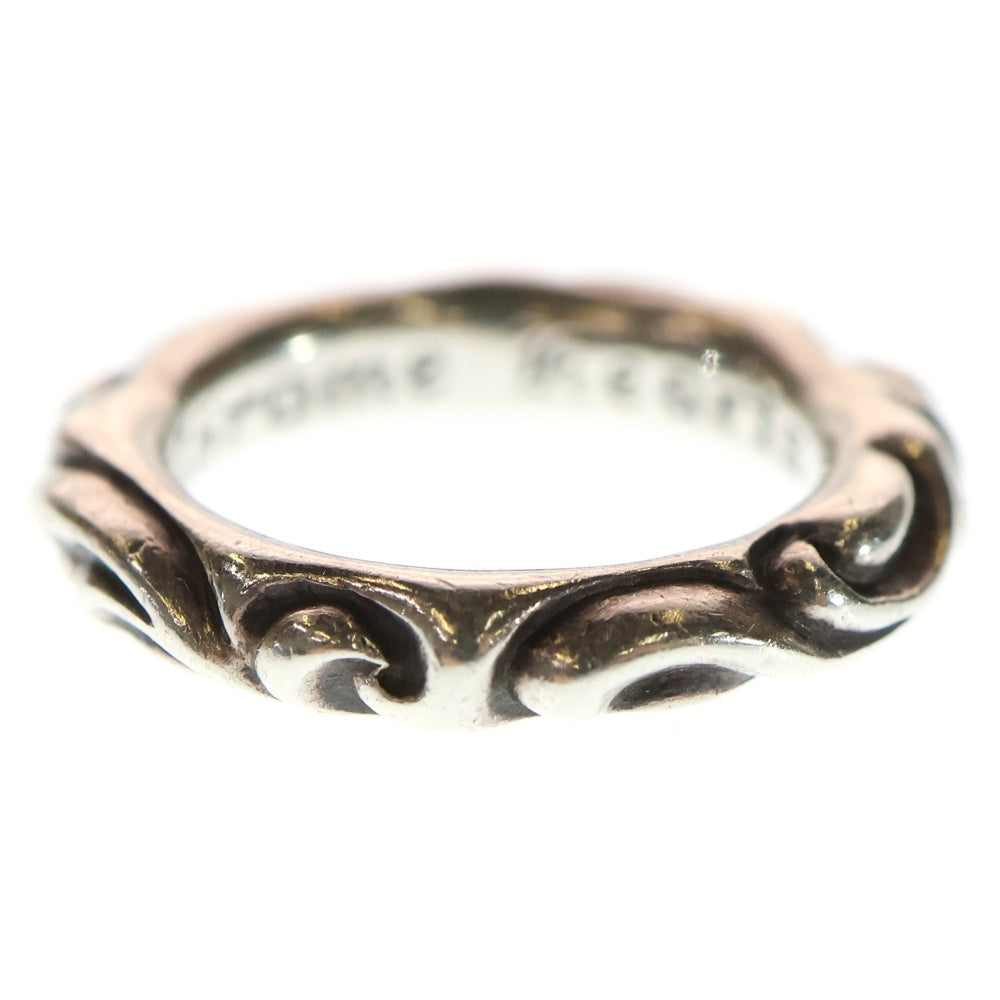 CHROME HEARTS(クロムハーツ) SCRL BAND スクロールバンド リング シルバー BCA351