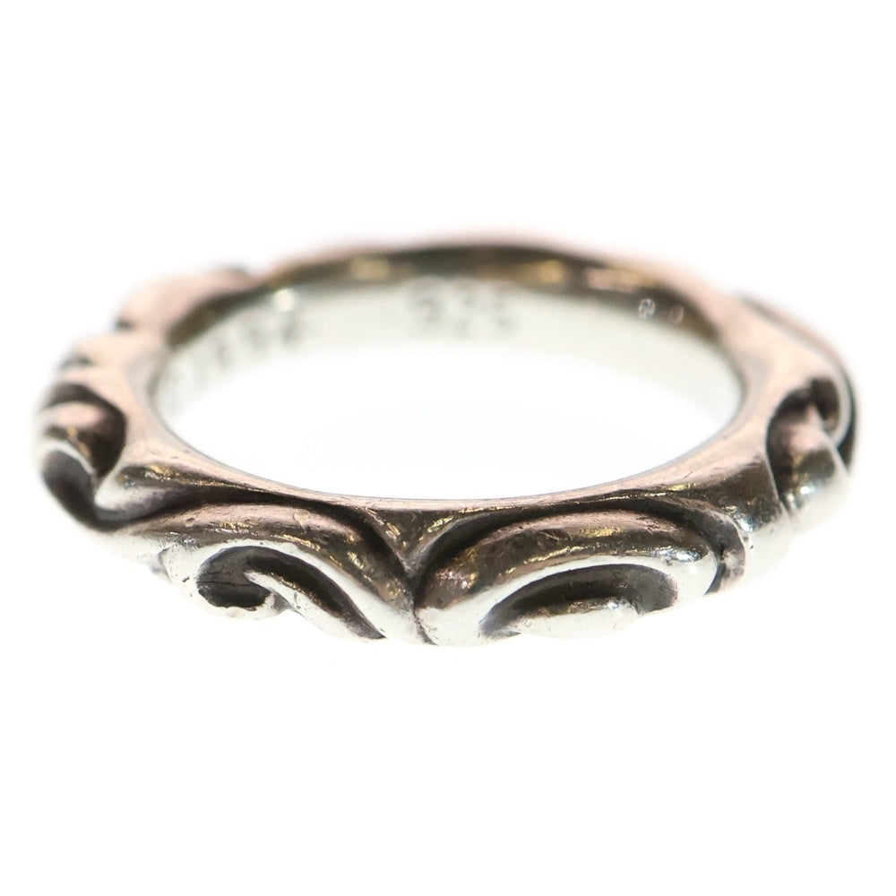 CHROME HEARTS(クロムハーツ) SCRL BAND スクロールバンド リング シルバー BCA351