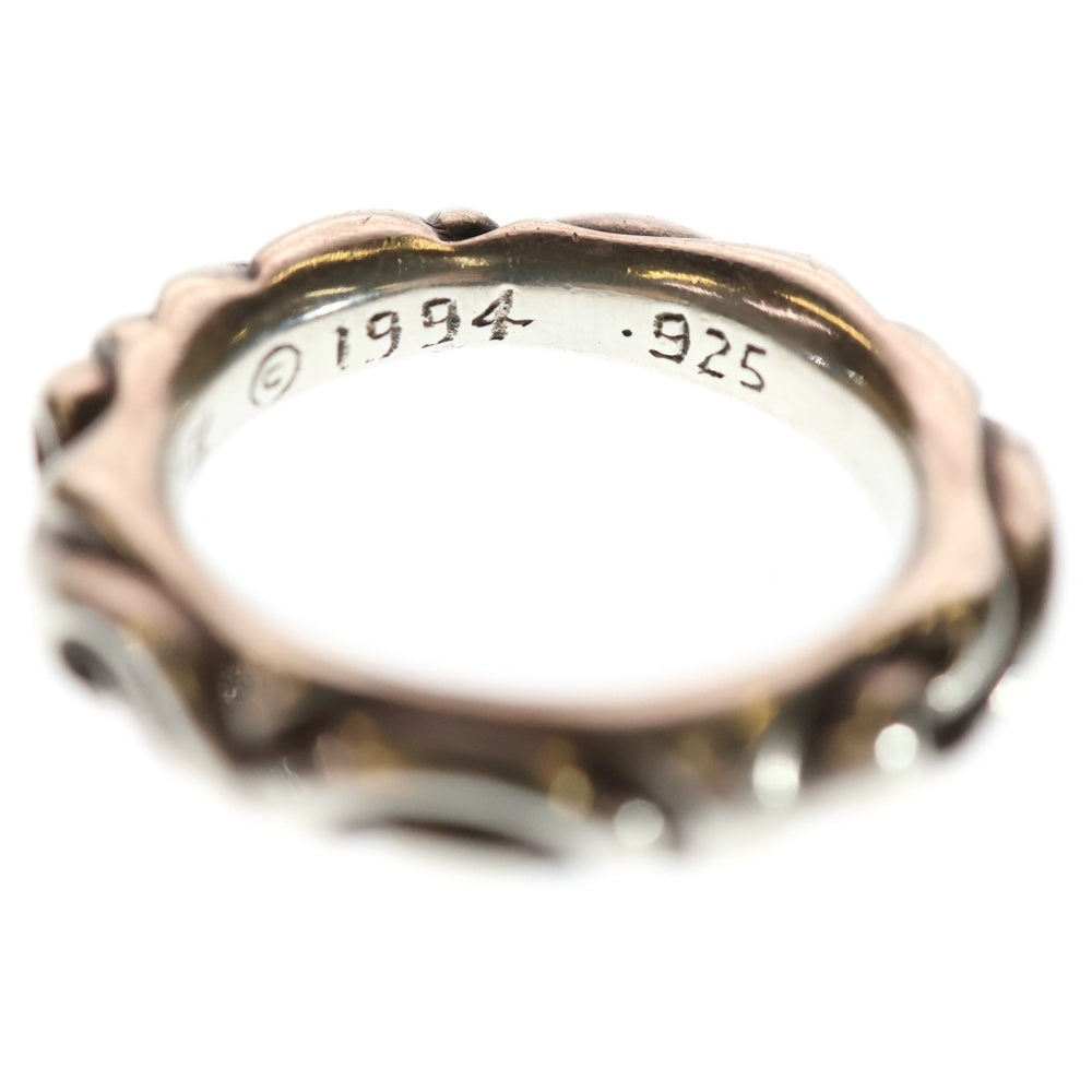 CHROME HEARTS(クロムハーツ) SCRL BAND スクロールバンド リング シルバー BCA351