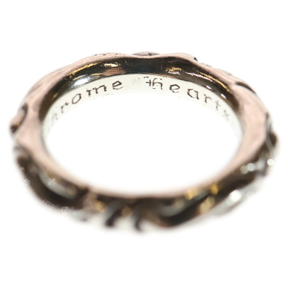 CHROME HEARTS(クロムハーツ) SCRL BAND スクロールバンド リング シルバー BCA351