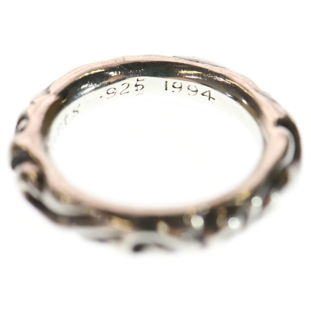 CHROME HEARTS(クロムハーツ) SCRL BAND スクロールバンド リング シルバー BCA351