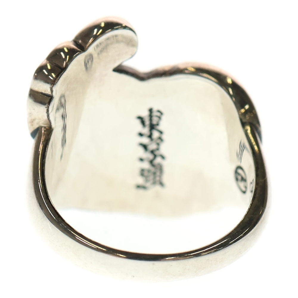 NO BRAND(ノーブランド) TPC ティーピーシー×BELIEVE INMIRACLE ビリーブ インミラクル ロゴマーク リング シルバー