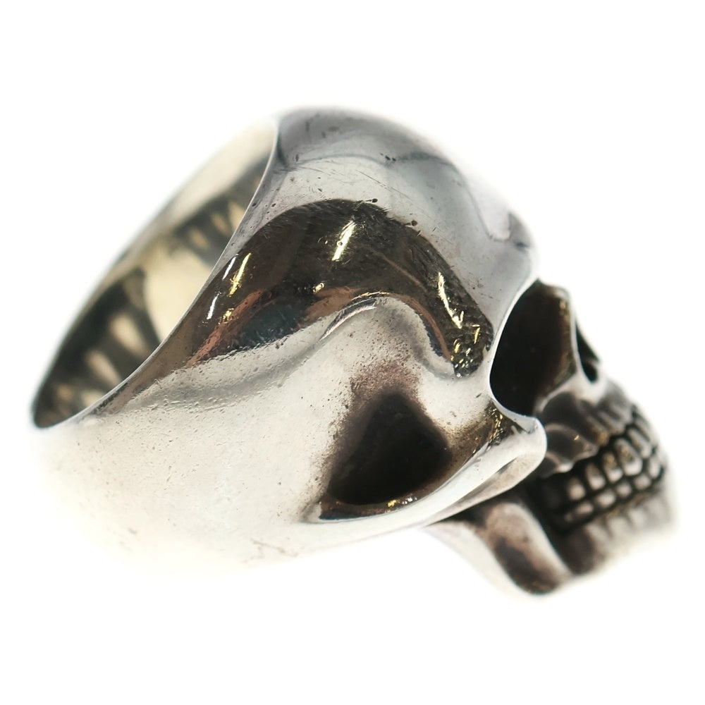 AQUA SILVER(アクアシルバー) SKULL RING プレーン スカル リング シルバー