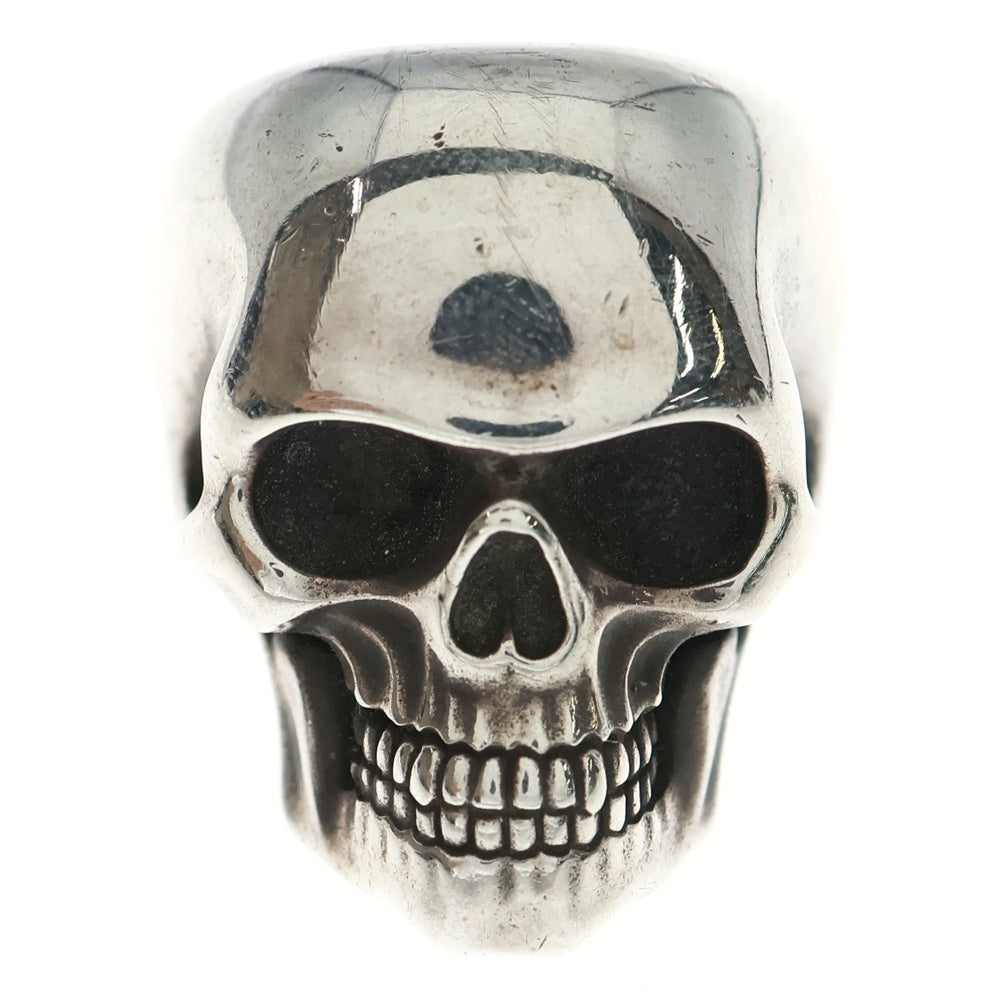 AQUA SILVER(アクアシルバー) SKULL RING プレーン スカル リング シルバー