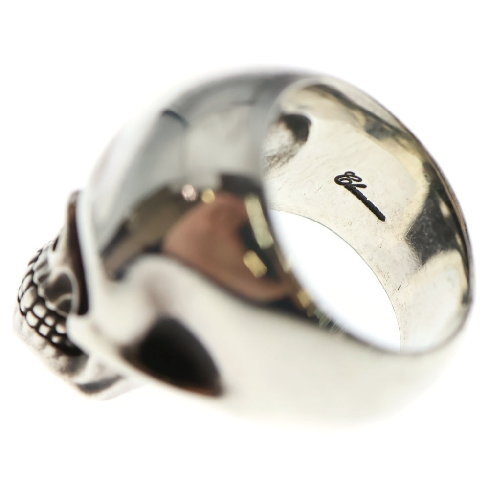 AQUA SILVER(アクアシルバー) SKULL RING プレーン スカル リング シルバー