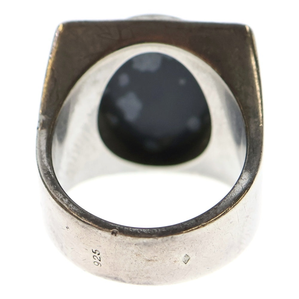 LOUIS VUITTON(ルイヴィトン) シェバリエール スノーフロー ロゴ刻印 リング シルバー M64903