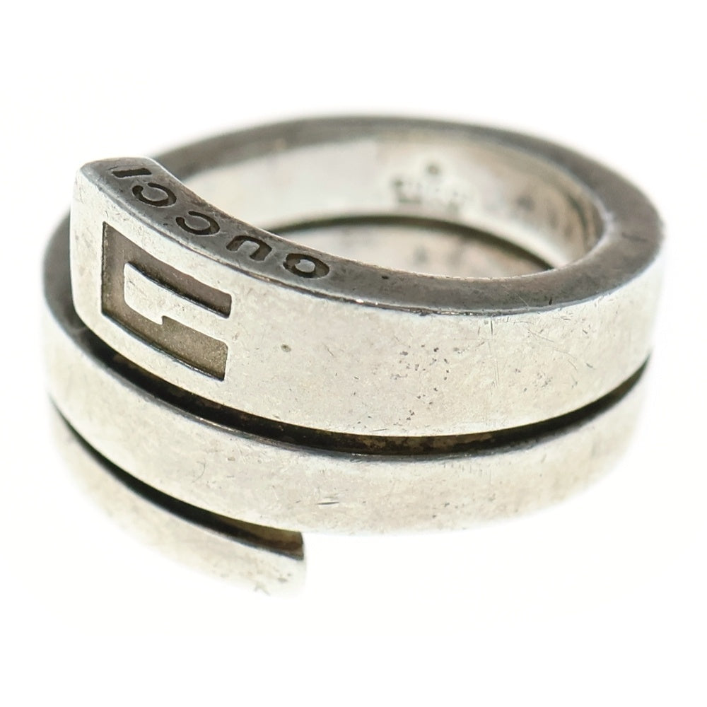 GUCCI(グッチ) Gロゴ スパイラル スネークリング シルバー BA2944