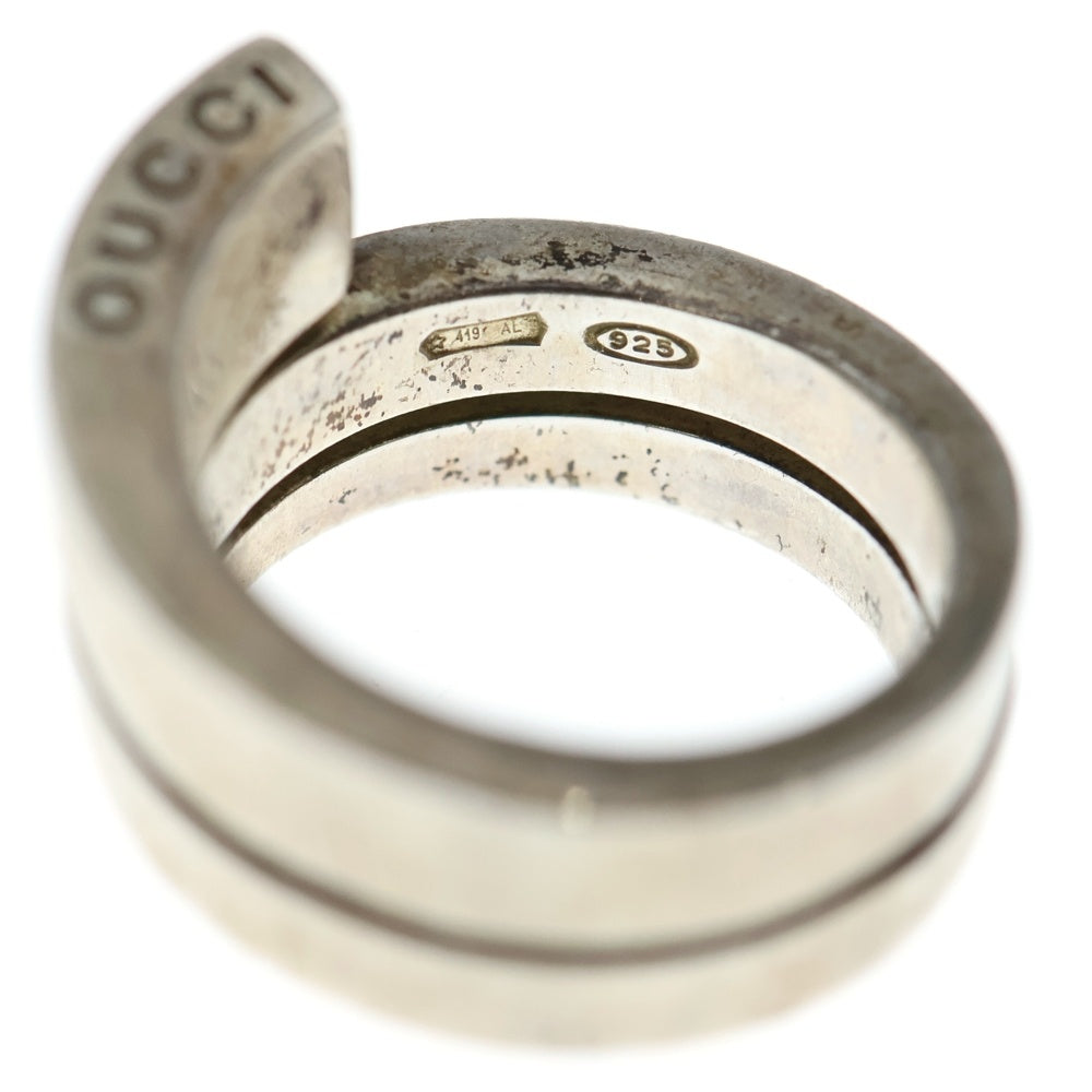 GUCCI(グッチ) Gロゴ スパイラル スネークリング シルバー BA2944