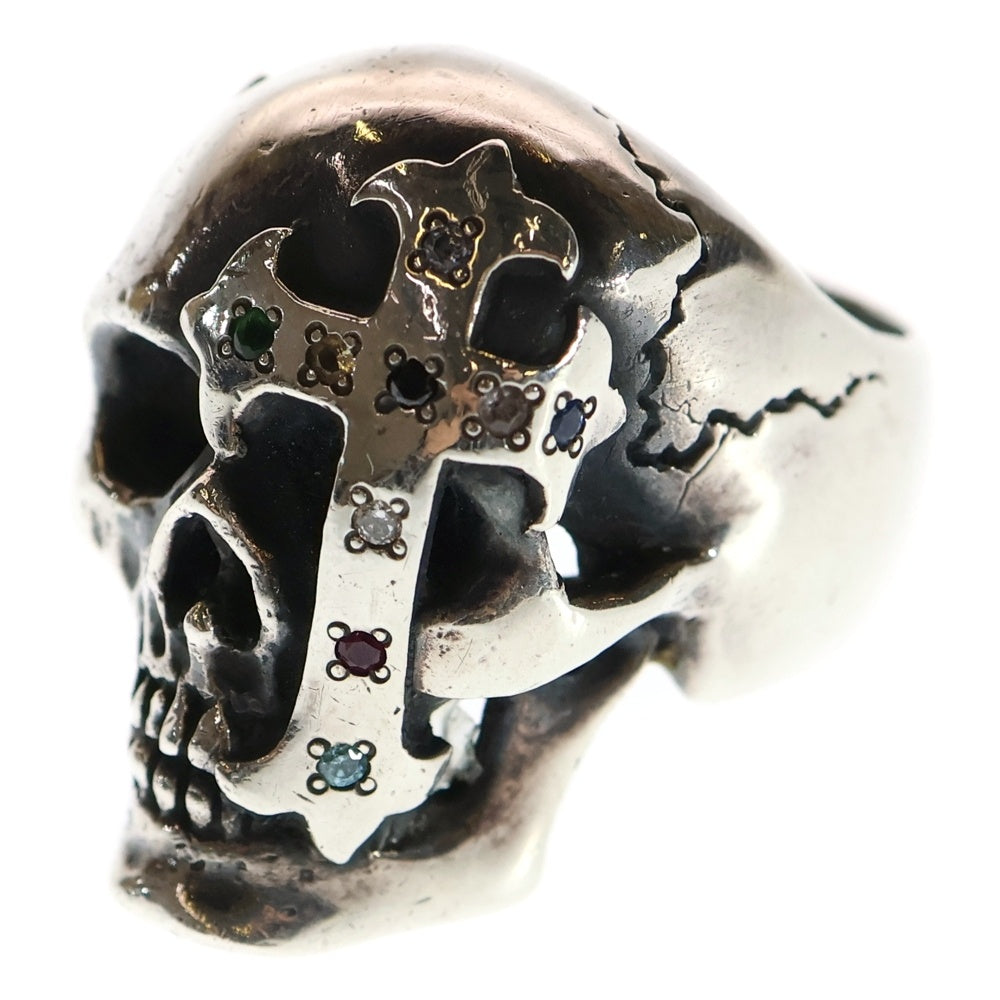 NUMBER (N)INE(ナンバーナイン) 05SS NIGHTCRAWLER期 ×MAGICAL DESIGN SKULL RING マジカル デザイン スカル リング シルバー
