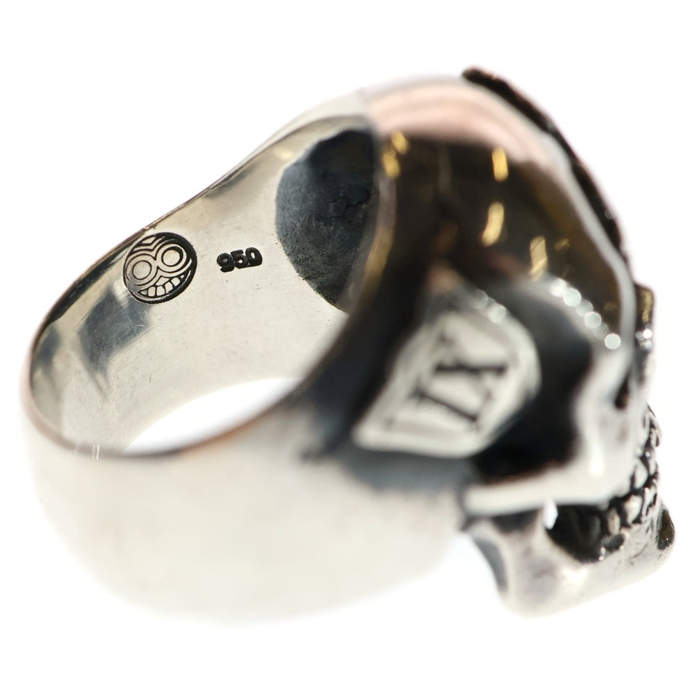 NUMBER (N)INE(ナンバーナイン) 05SS NIGHTCRAWLER期 ×MAGICAL DESIGN SKULL RING マジカル デザイン スカル リング シルバー