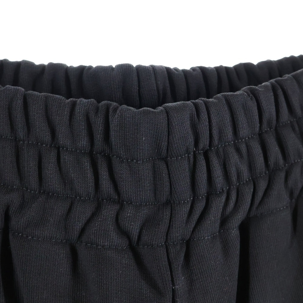 WIND AND SEA(ウィンダンシー) 24SS SEA SWEAT WIDE SHORT シー スウェット ワイド ショーツ ハーフパンツ ブラック WDS-O-ESS2-24-Q3-PT-01