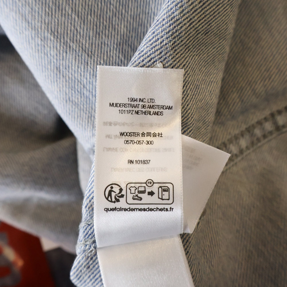 SUPREME(シュプリーム) 24SS Loose Fit S/S Denim Painter Shirt ルーズフィット デニム ペインター 半袖シャツ インディゴ