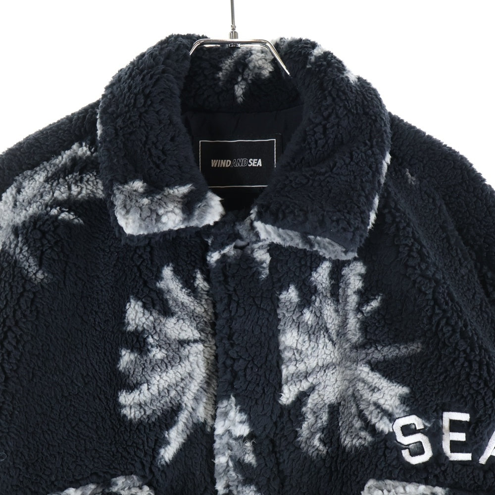 WIND AND SEA(ウィンダンシー) PALM TREE FLEECE BLOUSON パーム