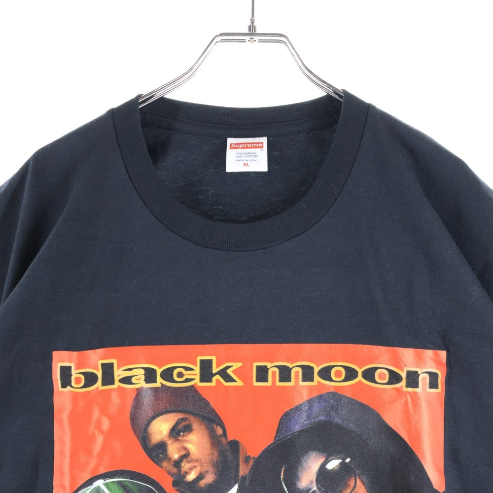 SUPREME(シュプリーム) 22AW Duck Down Music Enta Da Stage Tee ロゴ ダック ダウン ミュージック エンタ ダ ステージ Tシャツ 半袖カットソー ブラック