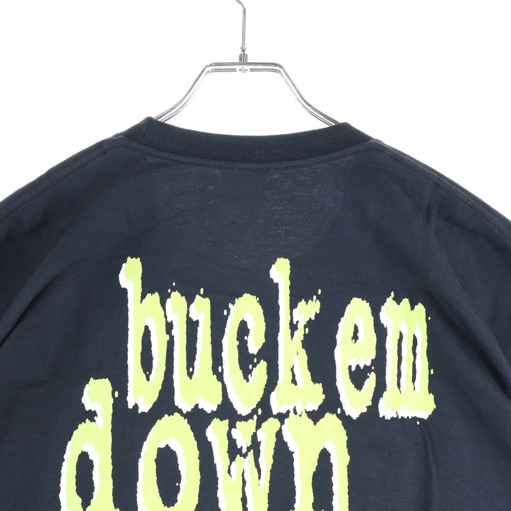 SUPREME(シュプリーム) 22AW Duck Down Music Enta Da Stage Tee ロゴ ダック ダウン ミュージック エンタ ダ ステージ Tシャツ 半袖カットソー ブラック
