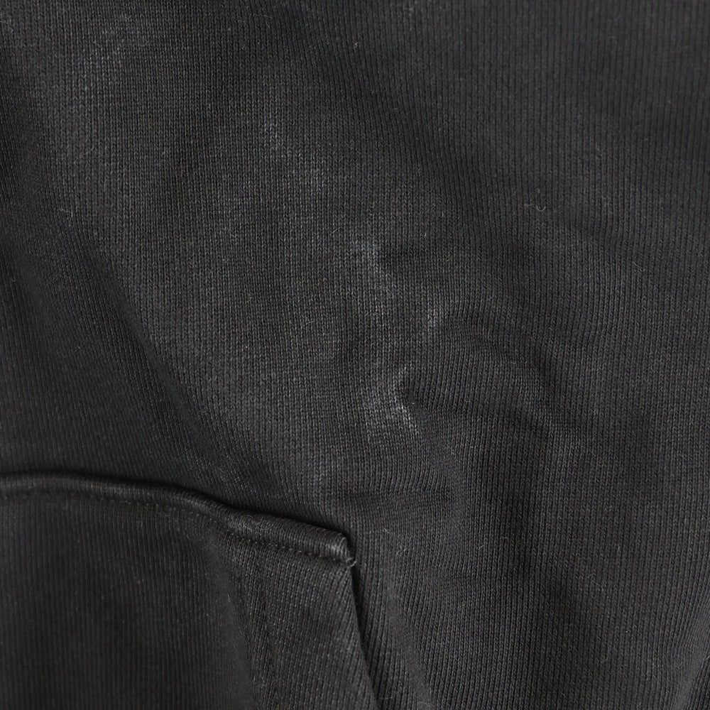 WIND AND SEA(ウィンダンシー) S-HOODIE パイル ロゴパッチ プルオーバー スウェット パーカー ブラック WDS-BYT-RS-03