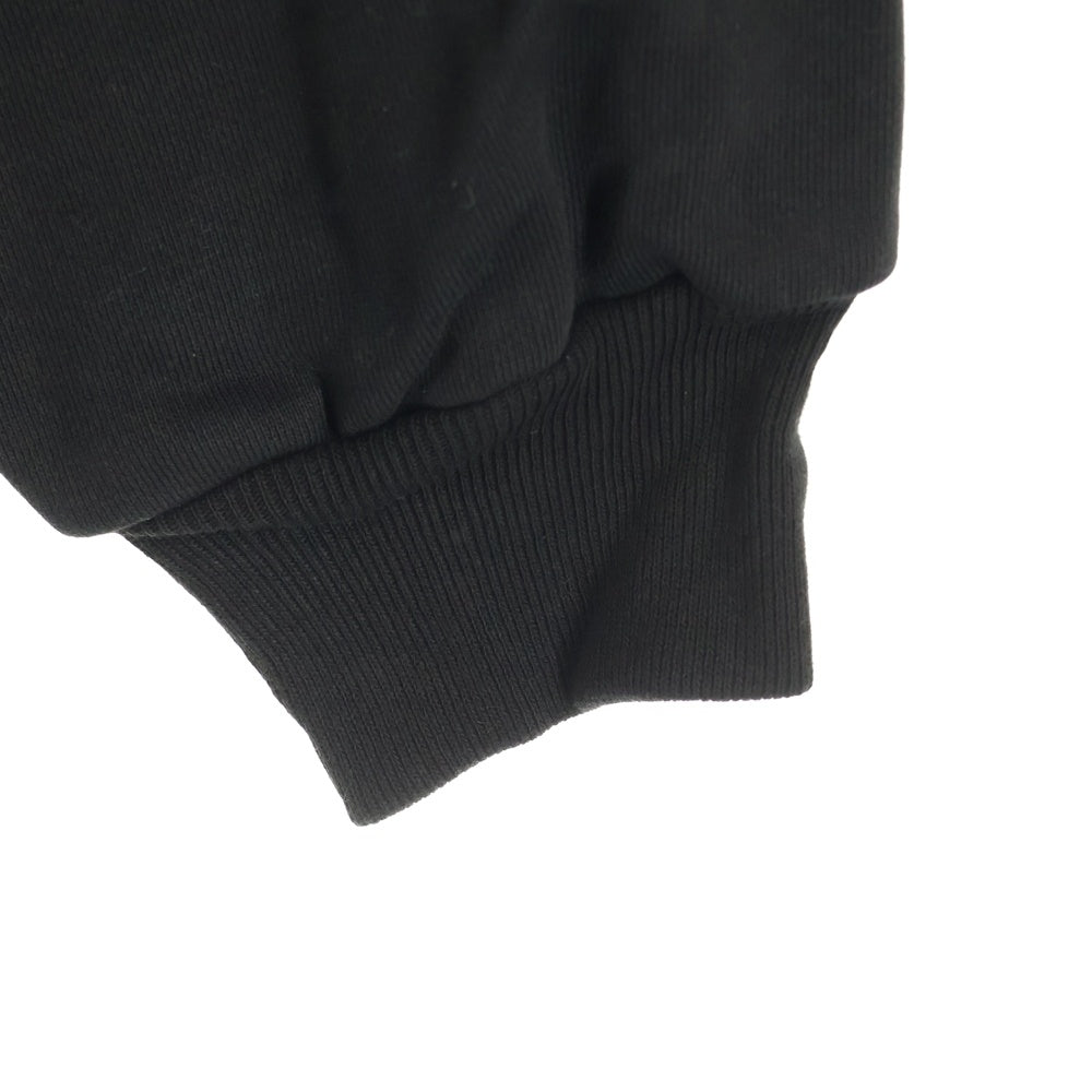 WIND AND SEA(ウィンダンシー) S-HOODIE パイル ロゴパッチ プルオーバー スウェット パーカー ブラック WDS-BYT-RS-03