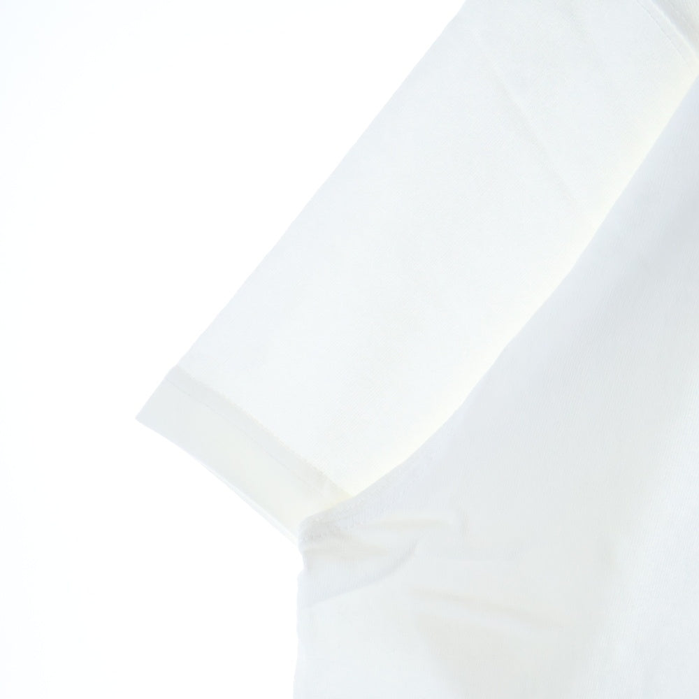 WIND AND SEA(ウィンダンシー) 22SS ロゴプリント カスタム クルーネック 半袖Tシャツ カットソー ホワイト WDS-Y&S2nd-01