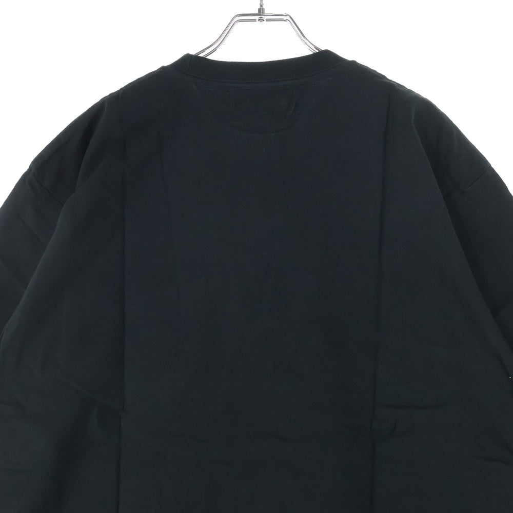 WIND AND SEA(ウィンダンシー) WILD&FREE CITY PHOTO TEE ワイルド アンド フリー フォトプリント クルーネック 半袖Tシャツ カットソー ブラック WDS-CS-357