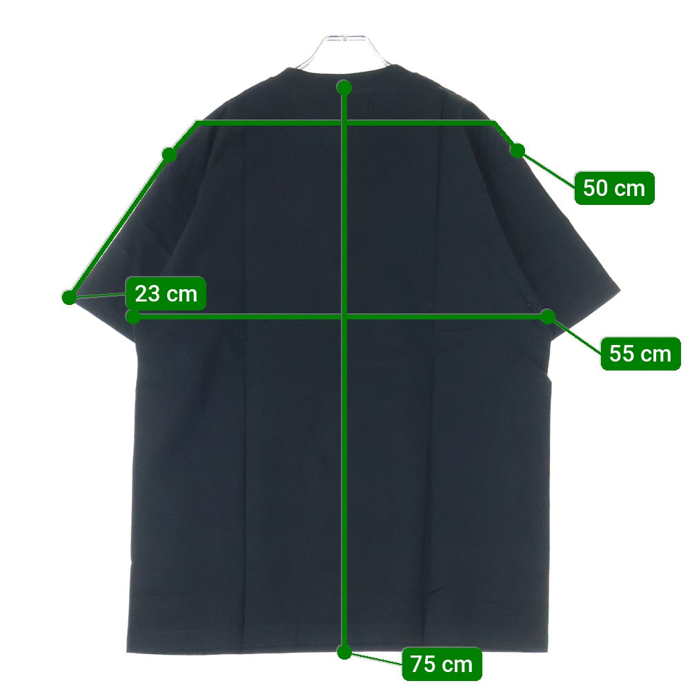 WIND AND SEA(ウィンダンシー) WILD&FREE CITY PHOTO TEE ワイルド アンド フリー フォトプリント クルーネック 半袖Tシャツ カットソー ブラック WDS-CS-357