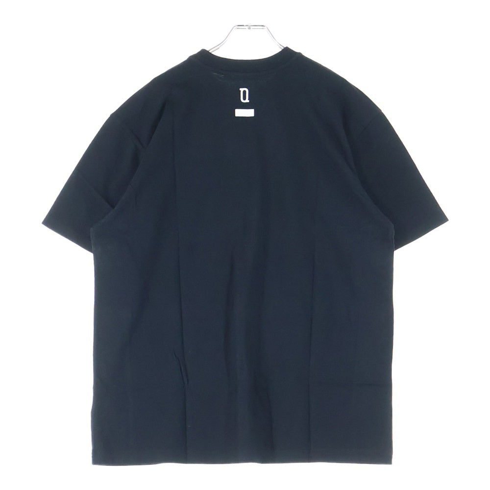 SEQUEL(シークエル) 20AW GAME OVER PRINT TEE ゲーム オーバー プリント クルーネック 半袖Tシャツ カットソー ブラック SQ-20AW-ST05