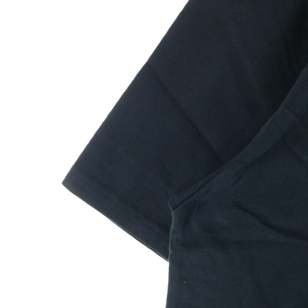 SEQUEL(シークエル) 20AW GAME OVER PRINT TEE ゲーム オーバー プリント クルーネック 半袖Tシャツ カットソー ブラック SQ-20AW-ST05