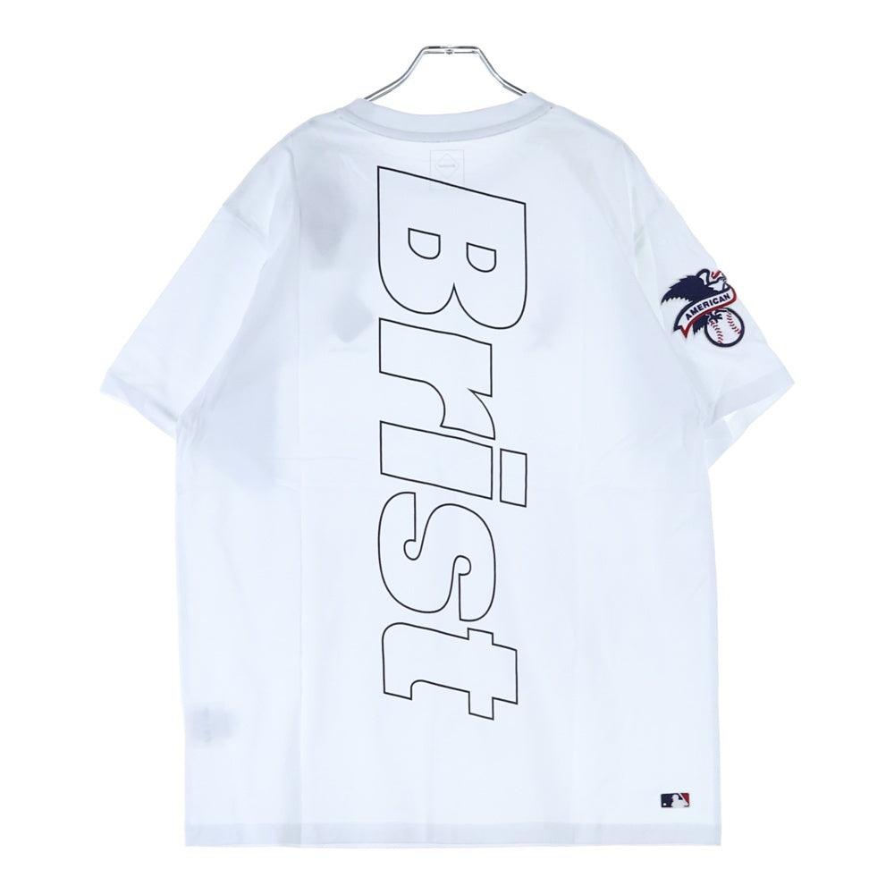 F.C.R.B./F.C.Real Bristol/FCRB(エフシーアールビー/エフシーレアルブリストル) MLB L/S TEAM TEE ホワイトソックス プリント クルーネック 半袖Tシャツ カットソー ホワイト FCRB-212022