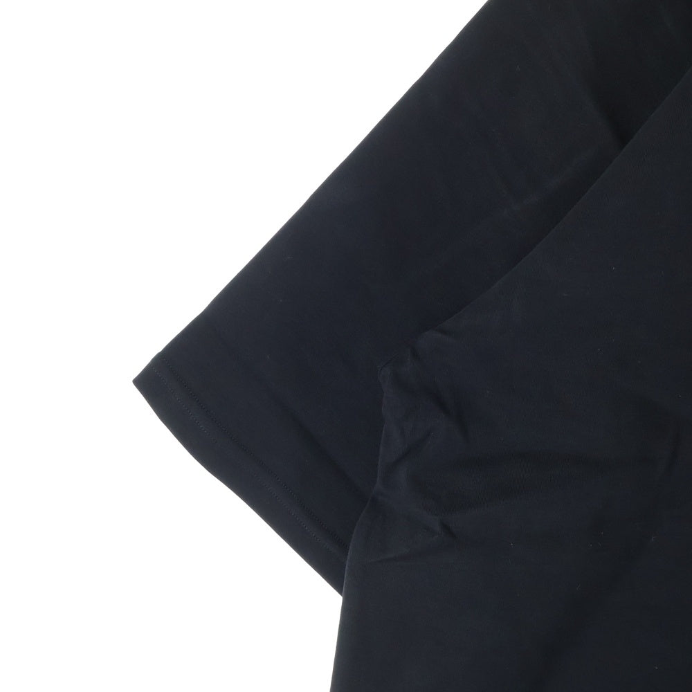 WIND AND SEA(ウィンダンシー) GET FIT BACK OVER H/S Top ゲットフィット バック プリント クルーネック オーバーサイズ 半袖Tシャツ カットソー ブラック WDS-GFB-03