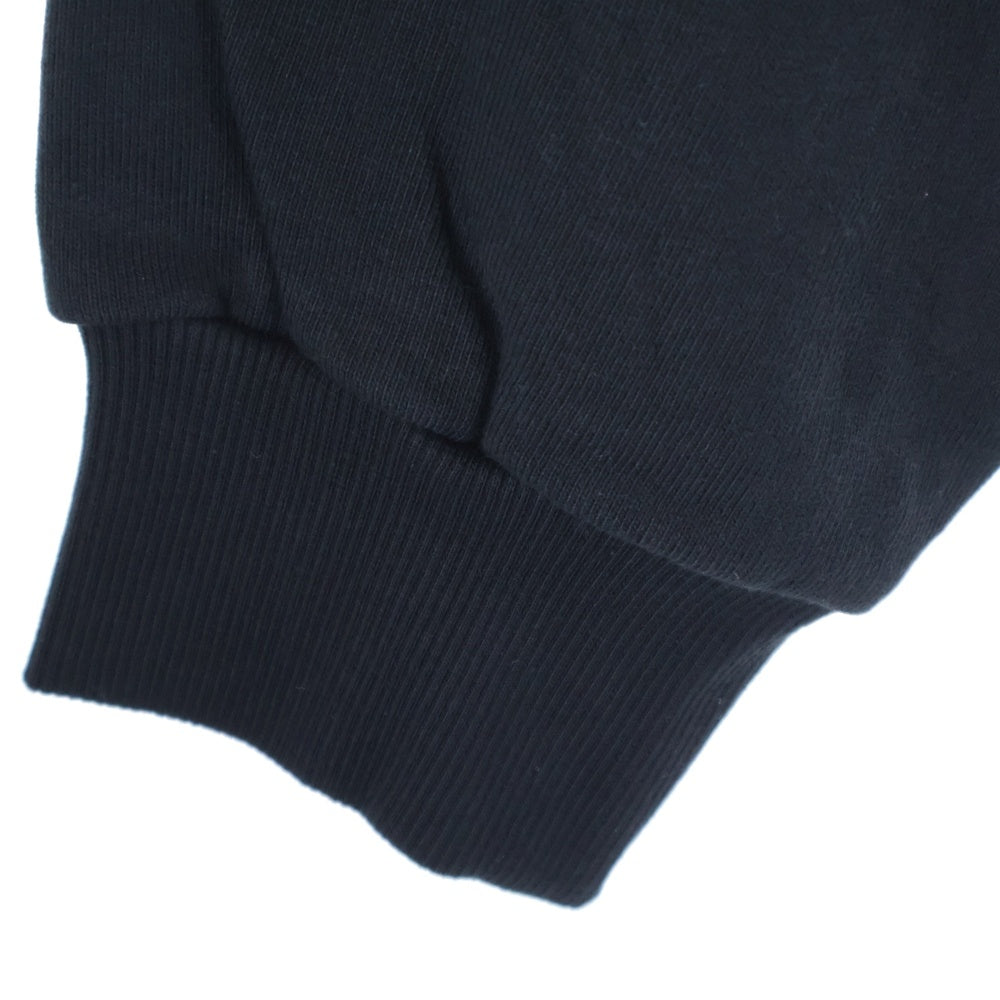 WIND AND SEA(ウィンダンシー) 21AW ×GOD SELECTION WDS CREWNECK ゴッドセレクション ロゴ エンブロイダリー クルーネック スウェット トレーナー ブラック WDS-XXX-21A-09