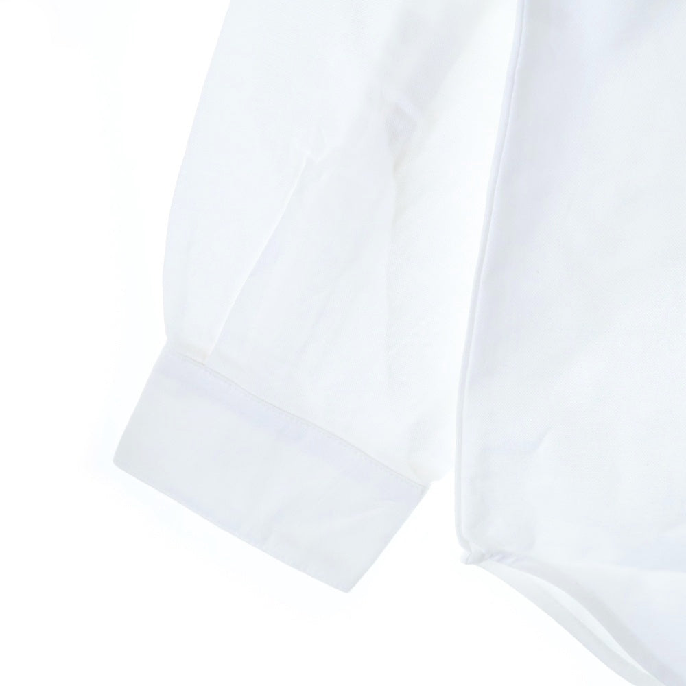 WIND AND SEA(ウィンダンシー) OXFORD SHIRT SEAパッチ レギュラーカラー オックスフォード ロングスリーブ 長袖シャツ ホワイト WDS-O-BOR-23-Q1-SH-01