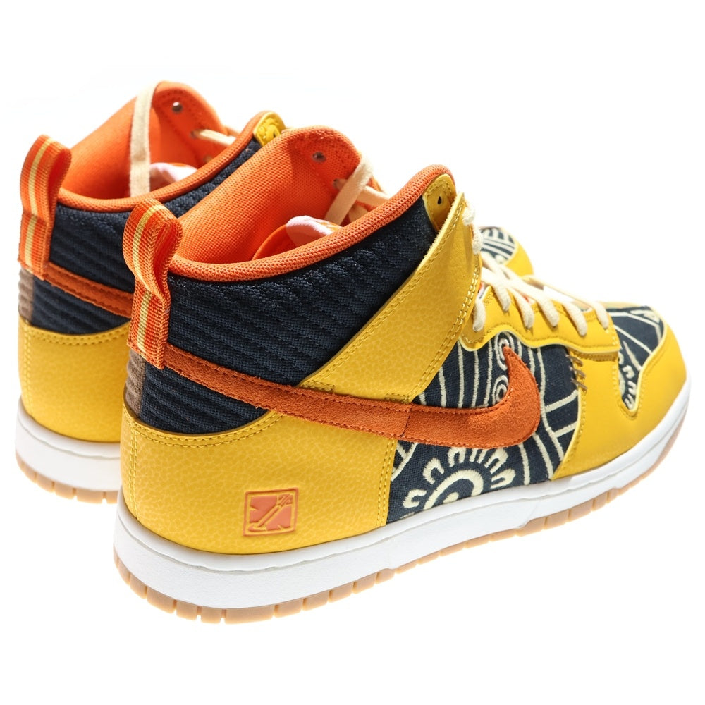 NIKE(ナイキ) DUNK HIGH PREMIUM SOMOS FAMILIA ダンクハイ プレミアム ソモス ファミリア ハイカットスニーカー オレンジ/ブラック US11/29cm DZ5354-045