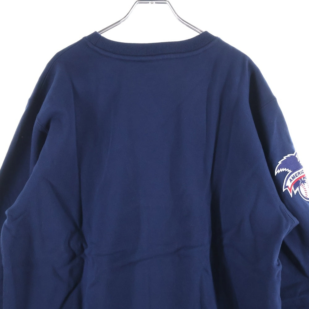 F.C.R.B.(エフシーアールビー) 21AW MLB TOUR TEAM CREWNECK SWEAT MLBツアー チーム刺繍 クルーネック スウェット トレーナー FCRB-212024