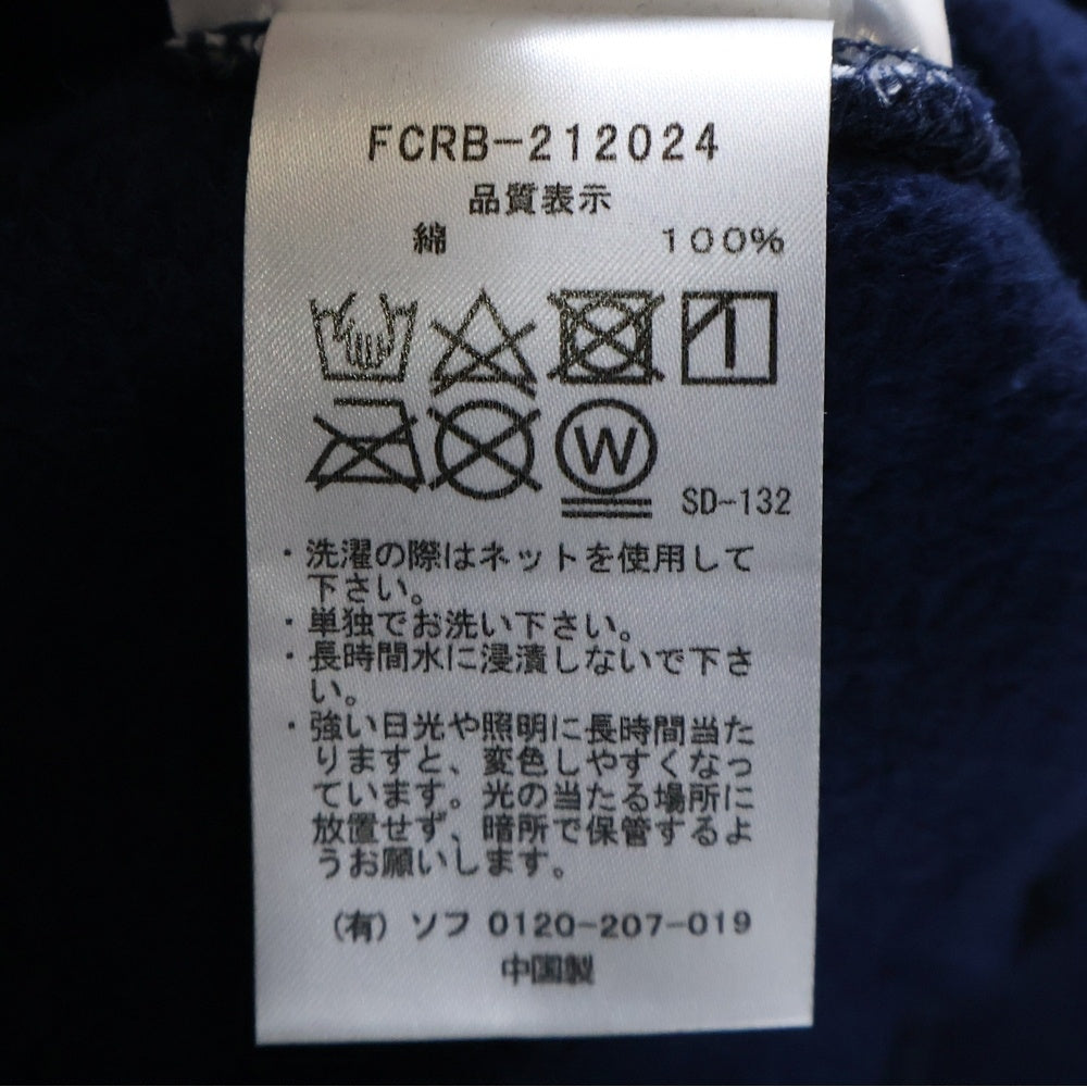 F.C.R.B.(エフシーアールビー) 21AW MLB TOUR TEAM CREWNECK SWEAT MLBツアー チーム刺繍 クルーネック スウェット トレーナー FCRB-212024