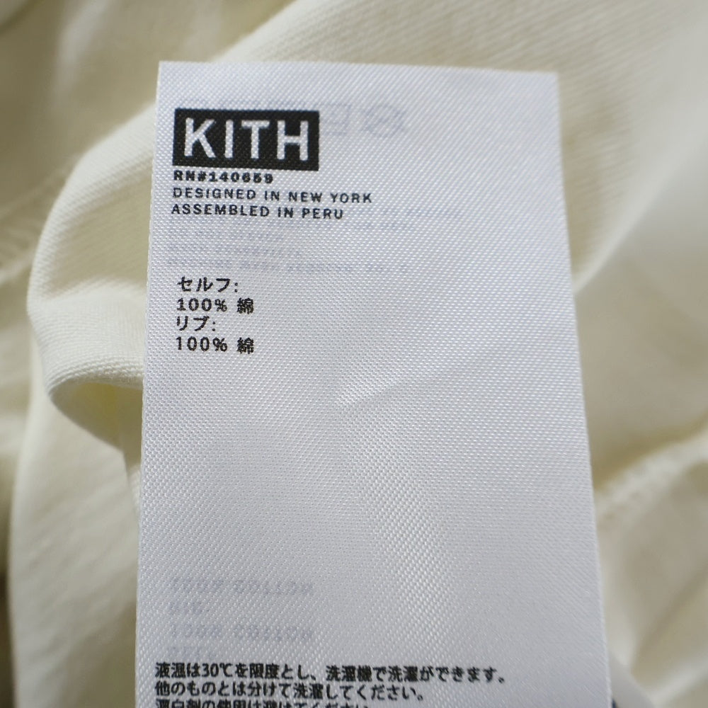 KITH(キス) ×ROCKY I TEE SANDRIFT ロッキー ヴィンテージ サンドリフト プリント クルーネック 半袖Tシャツ カットソー アイボリー KH030159-104
