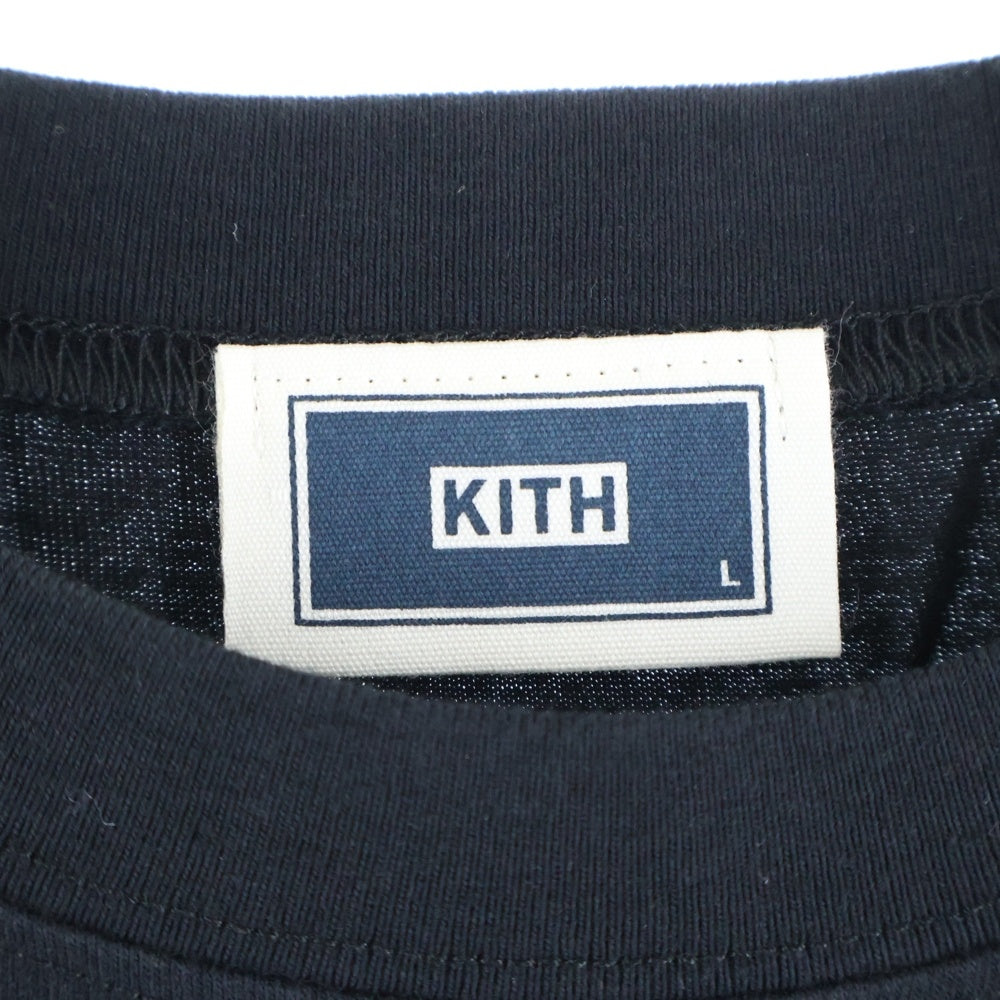 KITH(キス) TOKYO FIREWORKS TEE トウキョウ ファイアー ワークス プリント クルーネック 半袖Tシャツ カットソー ブラック